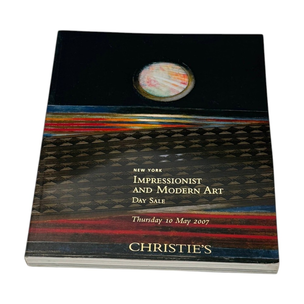 Christies Impressionist Modern Art Day Sale PB Book 2007 NY Auction Catalog